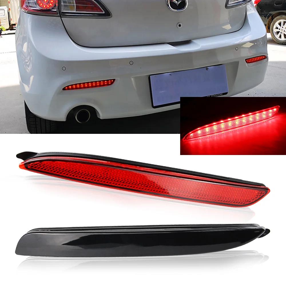 LED ڵ ÷  극ũ Ʈ For Mazda 3 2010 2011 2012 2013 2014 2015    Ȱ  ׼ 2PCS